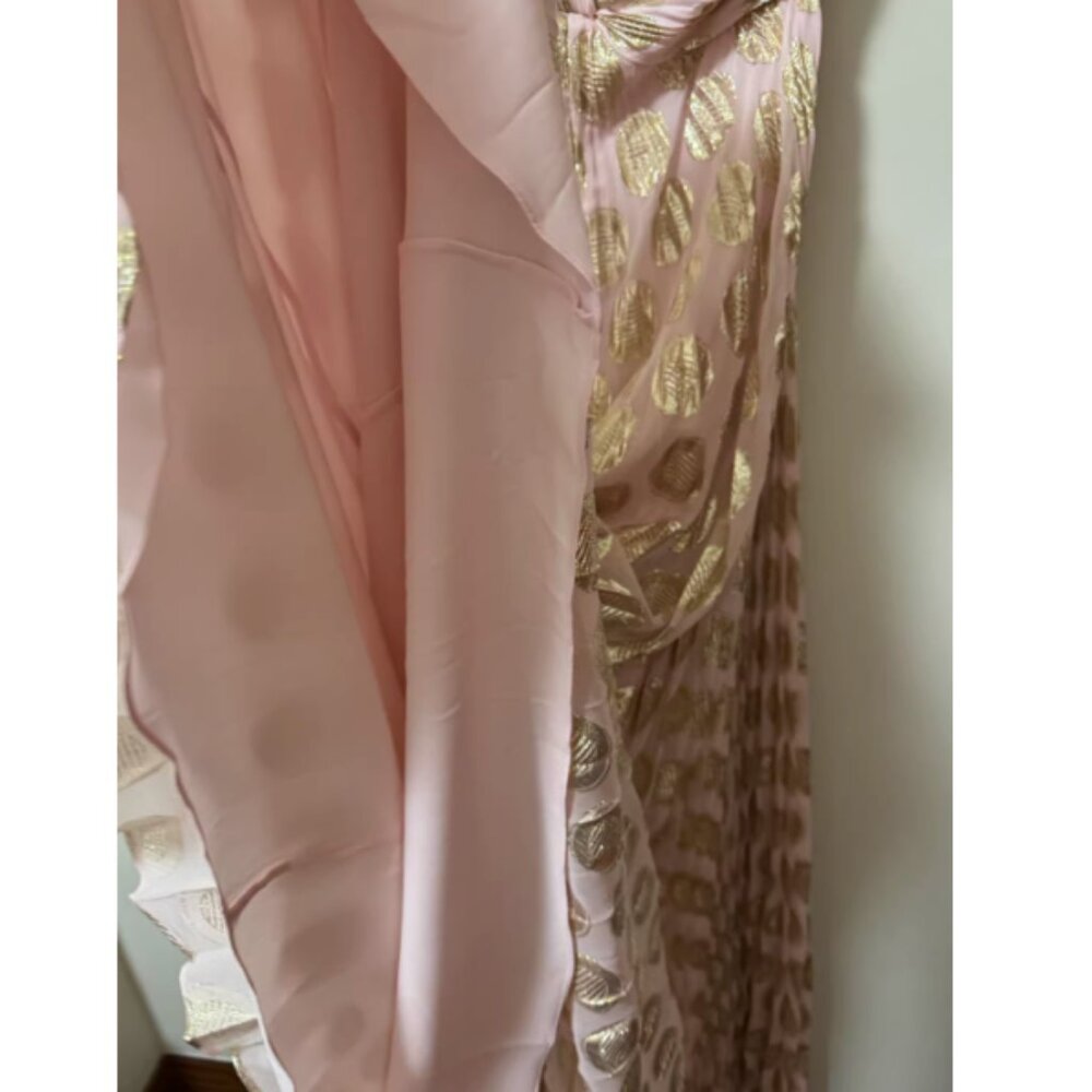 Alexis Maryana Maxi Dress Gown S/M/L Murex Pink Blush Gold Vacation - Picture 7 of 10